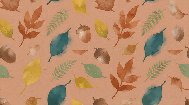 A vibrant and colorful abstract representation of autumn leaves evoking feelings of warmth gratitude and the spirit of the thanksgiving holiday season with a