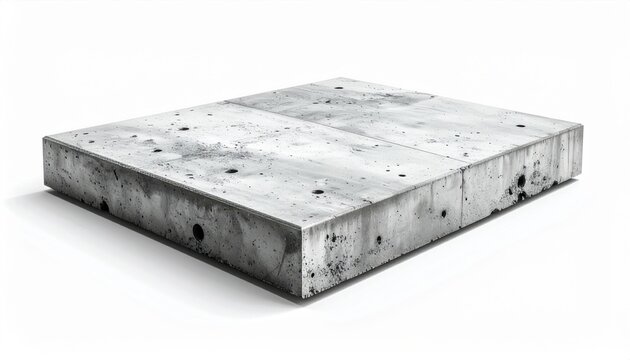Weathered Gray Concrete Block for Construction