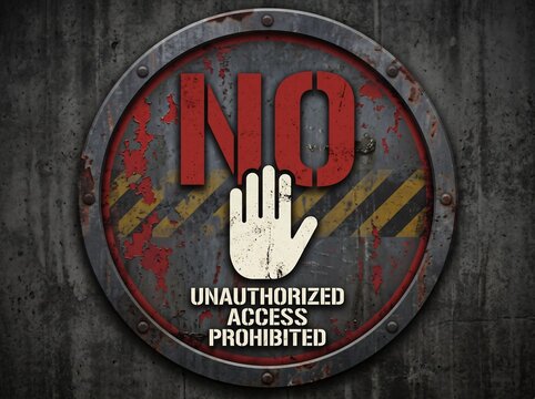 No Smoking and No Parking Warning Signs on Wooden Background, Red Prohibition Symbols for Safety, Traffic Regulation and Public Awareness Signage Design