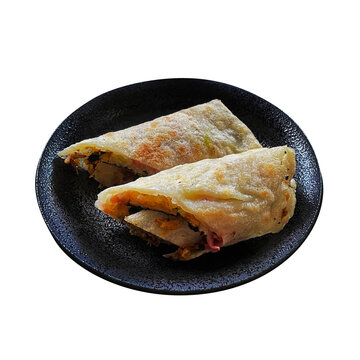 うす焼き ご当地グルメ 白背景 切り抜き お惣菜 和食 おかず 主食 食材