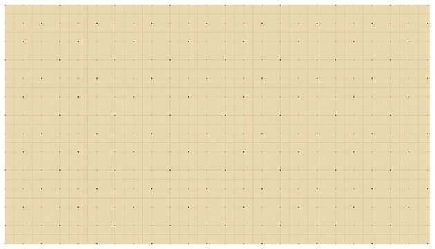 Grid pattern with dots on beige background for design and projects.