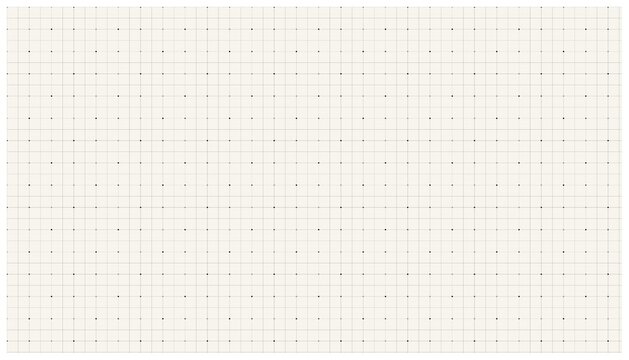 Minimalist grid paper with subtle black dot lines for engineering and design layouts.