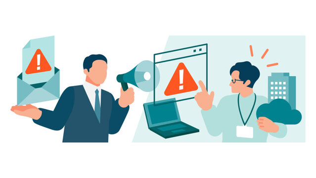 Escalating a suspicious message to the IT helpdesk immediately, an employee helps the internal security team respond to phishing threats before data loss occurs