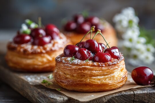 Beautiful vintage bakery storefront with fresh pastries and charming European character.