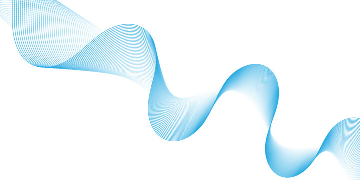 abstrac gradient bule and white flow smooth wave energy stripe business liner texture design. abstract sound make white wave the focal element. white transparent giving it depth and a sense background
