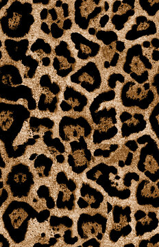 Seamless leopard print pattern, realistic cheetah fur texture background, wild animal skin fabric design.
