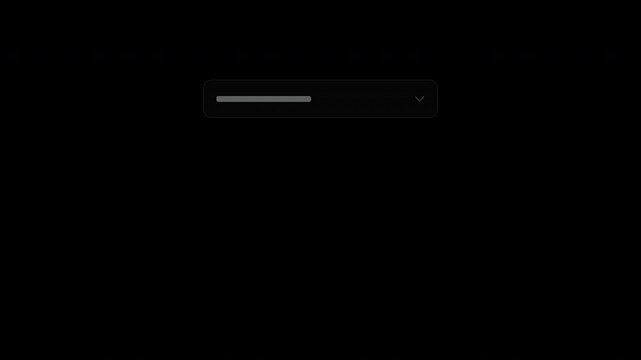 Animated Modern Dark Mode UI Dropdown Menu with Hover Selection