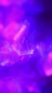Abstract pink purple blue glowing light motion background