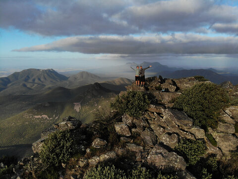 Australia, Toolbrunup Peak is the second-highest peak in the Stirling Range National Park, Western Australia, standing at 1,052 meters above sea level. It offers great 360-degree views from the summit