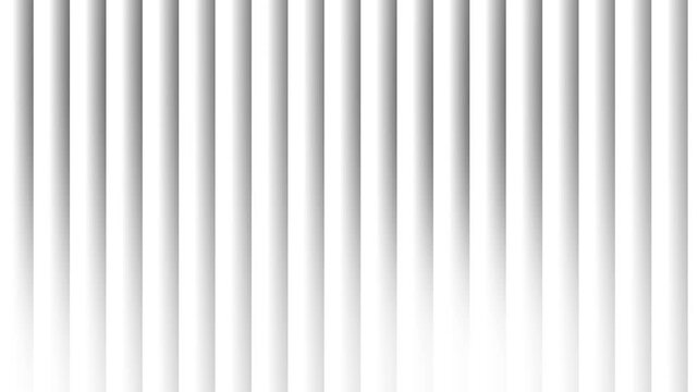White Striped Metallic Background Texture with Corrugated Steel Lines and Seamless Industrial Abstract Pattern for Wallpaper and Backdrop Design