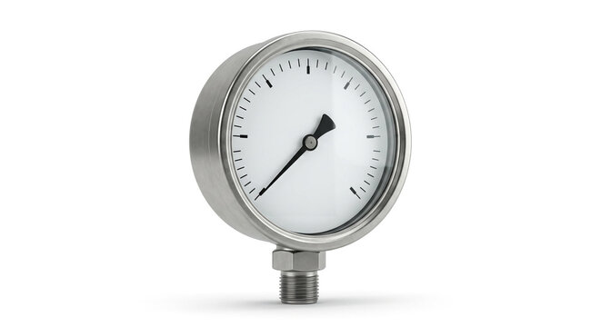 Precise Industrial Stainless Steel Analog Pressure Gauge For Monitoring System
