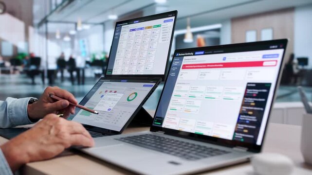 Business Continuity Manager Monitors Real-time Dashboard