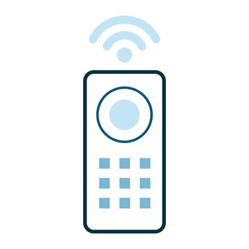 Wireless remote control icon png, transparent background