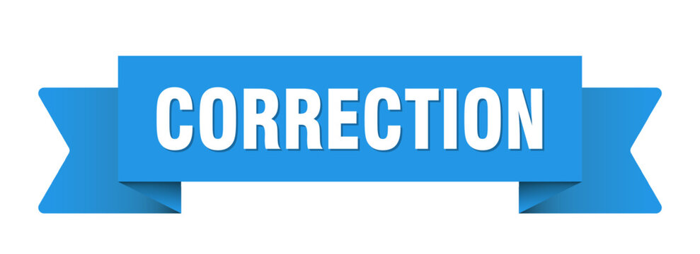 correction ribbon isolated on transparent background. correction ribbon