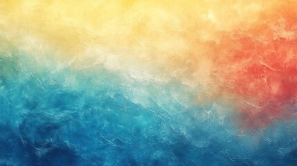 Fototapeta premium Abstract vibrant colorful background with soft texture gradients of warm and cool tones.