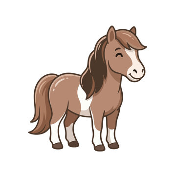 Falabella, Horse, Pony bicolor