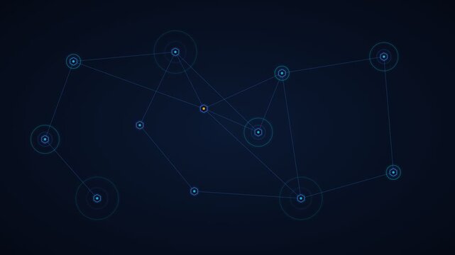 Edge computing IoT network diagram mapping distributed gateway nodes and local telemetry processing