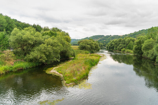 River Jagst in Hohenlohe