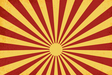 Obraz premium Grunge Sunburst Radial Rays Vintage Background