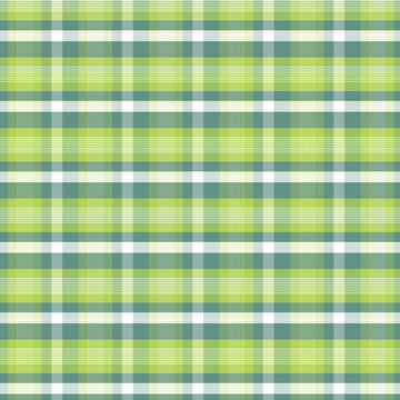 Lime Green Tartan Checkered Pattern Texture Background