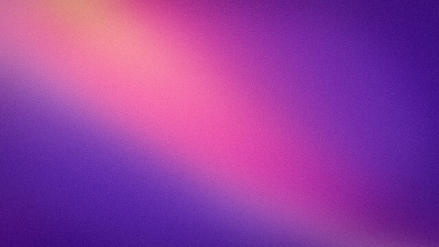 Purple pink and peach gradient background with grainy abstract blur texture for 4K tech wallpaper banner template