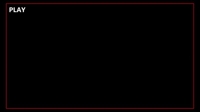Play text button animation for video camera and camcorder recordings ,Vertical VHS Replay Overlay with Alpha channel for video editing, cinematic overlays. replay icon motion graphic animation.