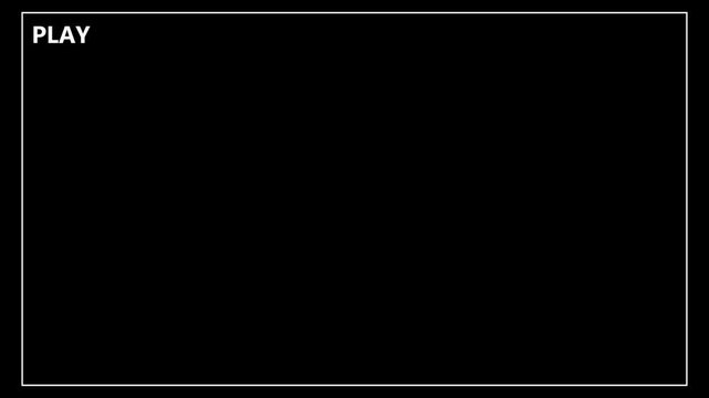 Play text button animation for video camera and camcorder recordings ,Vertical VHS Replay Overlay with Alpha channel for video editing, cinematic overlays. replay icon motion graphic animation.