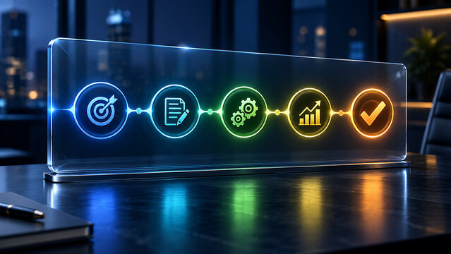 Business Process Workflow from Planning to Successful Completion
