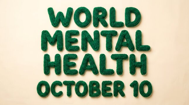 World mental health day october 10 awareness campaign promoting global wellness support and psychological care for everyone everywhere across the entire world today