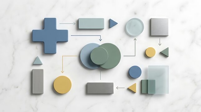 A visual flow chart representing aca plans for business strategy, development, and health insurance mapping