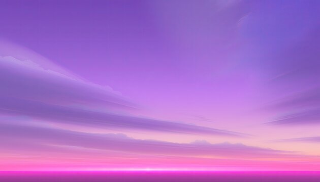 Pastel Sunset Horizon: A serene sky painted with soft hues of lavender and pink, featuring wispy clouds drifting across the horizon, evoking a sense of calm and tranquility.