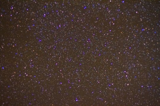 Vast expanse of stars in the night sky