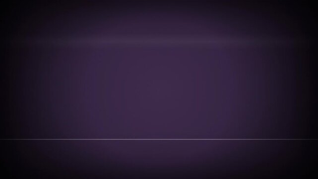 Dark purple abstract background with horizontal glowing scan lines moving, suitable for video transitions, retro overlays and digital effects.