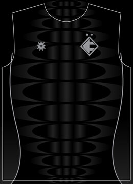 Mamba Warrior Black Pattern Football Jersey Sublimation Print With Korean Text Means Sponsor