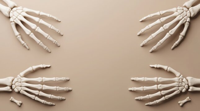 Comparative anatomy of bird wings in flight and resting positions