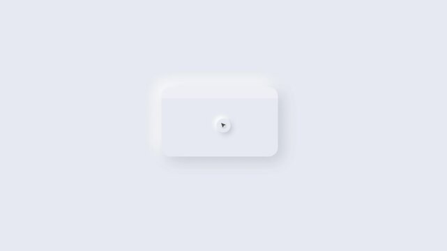 Minimalist white light switch on a clean white wall