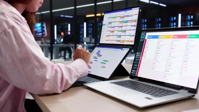 Agile Manager Reviews Project Tasks