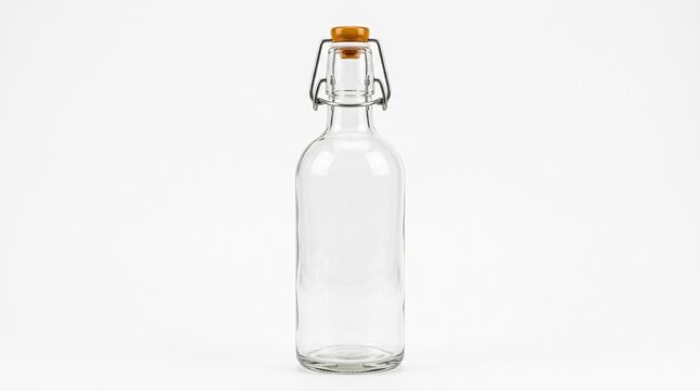 Flip-top bottle image with good quality no text and isolated on white background
