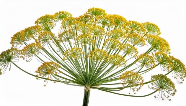 Wild Fennel Flower Isolated