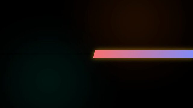 Dynamic Gradient Strip Text Masking Motion Graphic