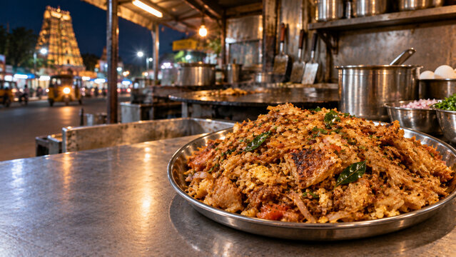 Tamil Nadu Kothu Parotta