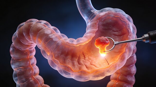 Endoscopic Polypectomy Colon Polyp