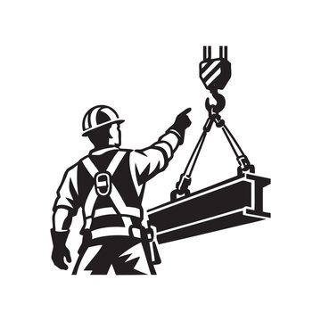 abstract rigger in site project