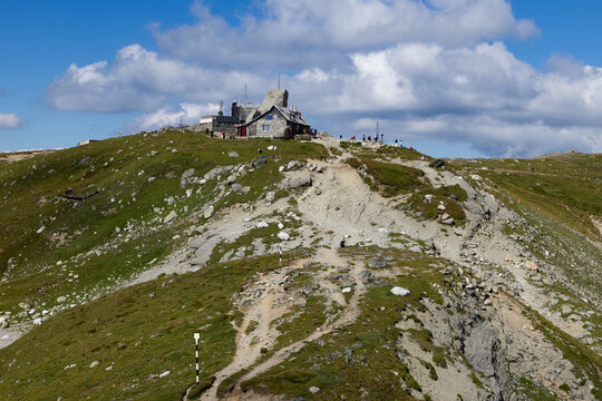 amazing summer landscape in Bucegi mountains