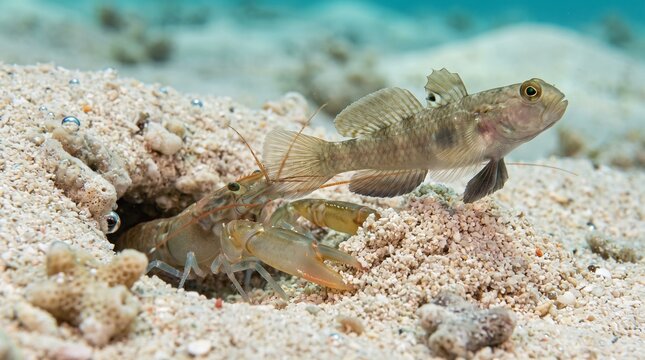 Snapping shrimp and goby