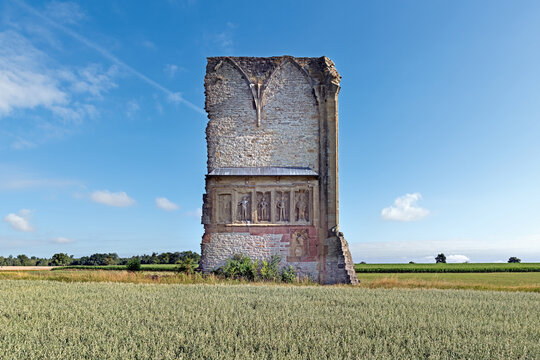 Anh&auml;user Mauer bei Crailsheim Satteldorf in Hohenlohe