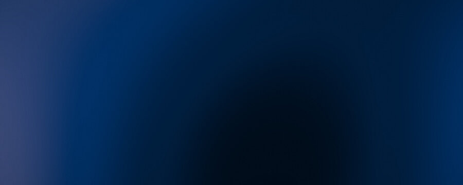 Midnight and navy blue gradient background, smooth dark blur, website header and banner backdrop