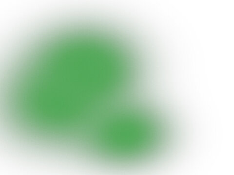 Emerald green and transparent diffuse glow, soft grainy aura for card background and book cover