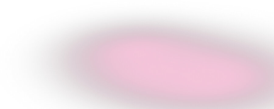 Pastel pink, blush and transparent oval glow, smooth diffuse mist for website header and banner