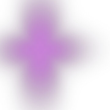 Lavender, violet and transparent cross blur, soft grainy haze for square podcast cover design
